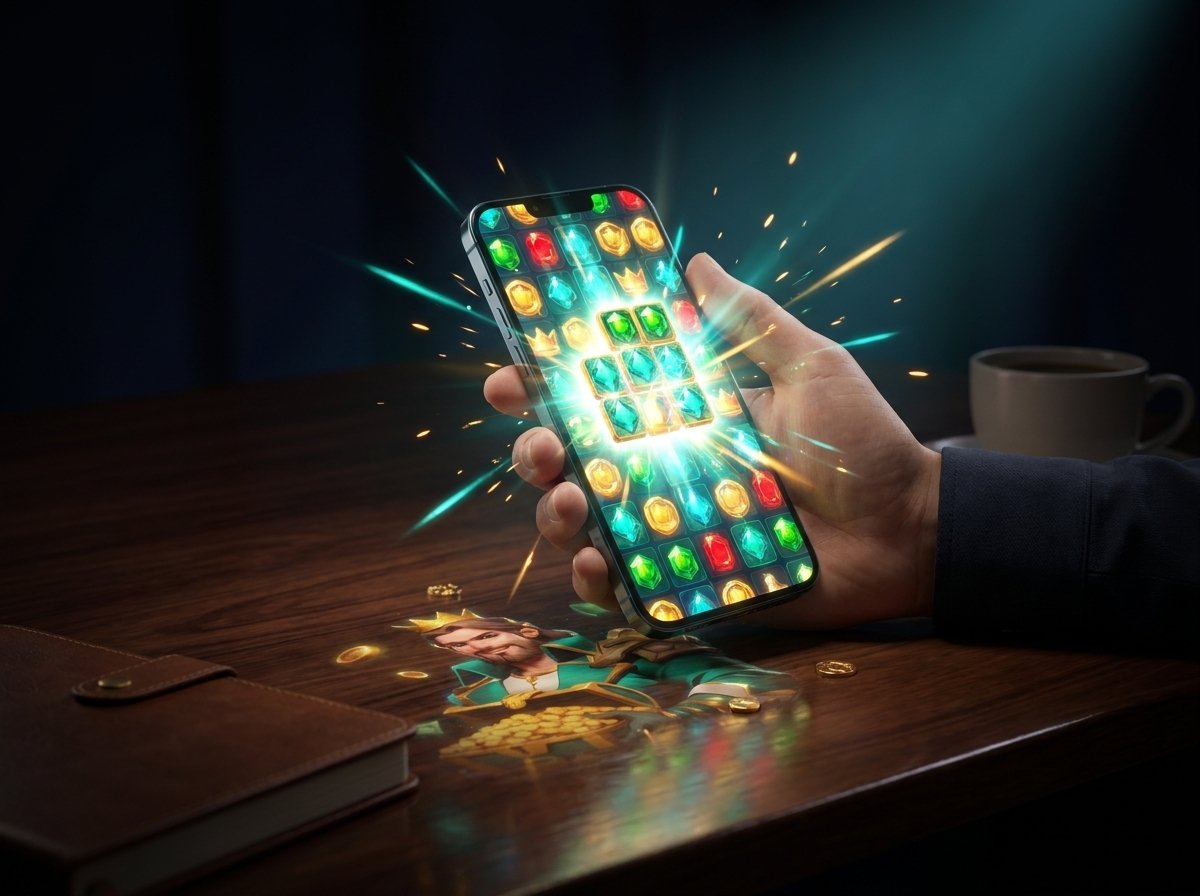 What the Ninewin Casino lobby looks like on your phone